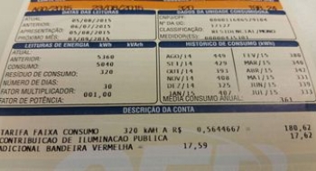 Conta de luz: maio começa com bandeira tarifária mais cara